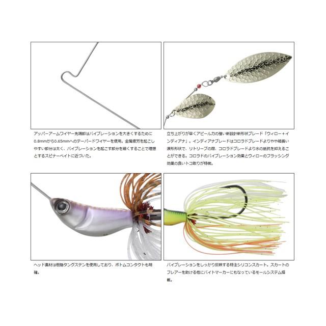 DAIWA（ダイワ） スピナーベイトSS 3／8oz （約10．5g
