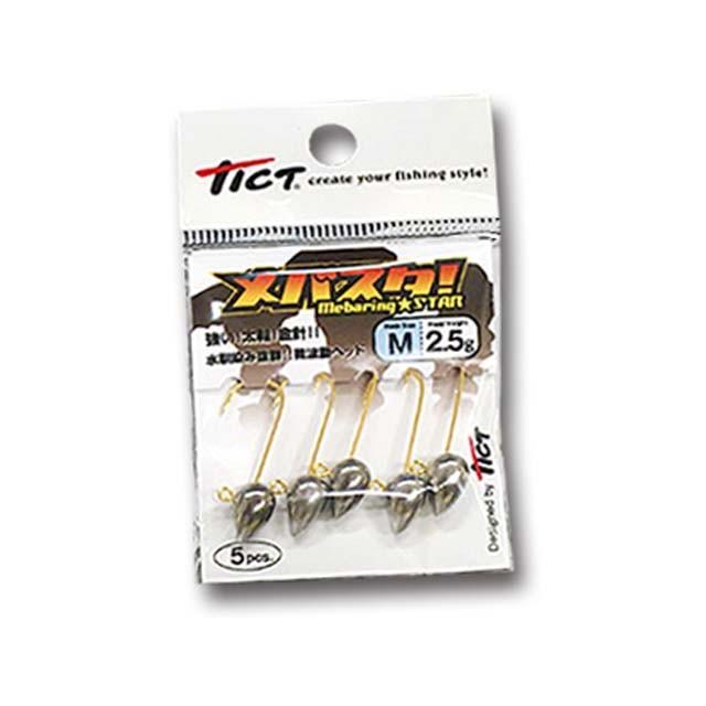 ティクト ｔｉｃｔ メバスタ ｍサイズ メバリング専用ジグヘッド 金針 太軸 入数 ５本 324 つり具 Ten Yahoo 店 通販 Yahoo ショッピング