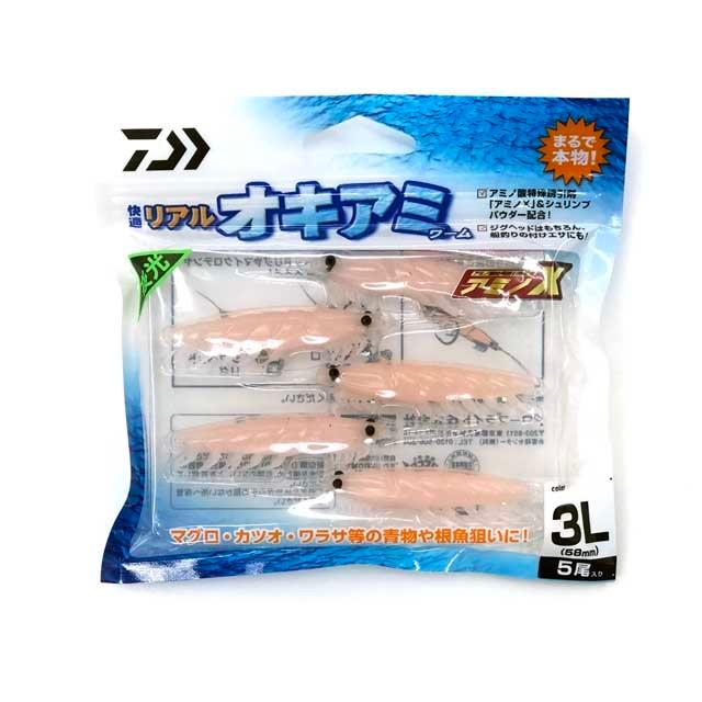 ダイワ ｄａｉｗａ 快適リアルオキアミ ３ｌサイズ ノーマルカラー 入数 ５本 ５８ｍｍ オキアミ型ワーム 常温保存可 つり具 Ten Yahoo 店 通販 Yahoo ショッピング