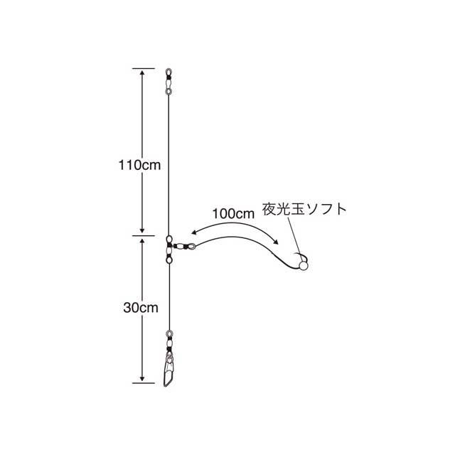 ささめ針 Sasame D 802 泳がせ胴突ケイムラフック １本鈎 ２セット 全長 １ ４ｍ 船ヒラメ 青物仕掛け つり具 Ten Yahoo 店 通販 Yahoo ショッピング