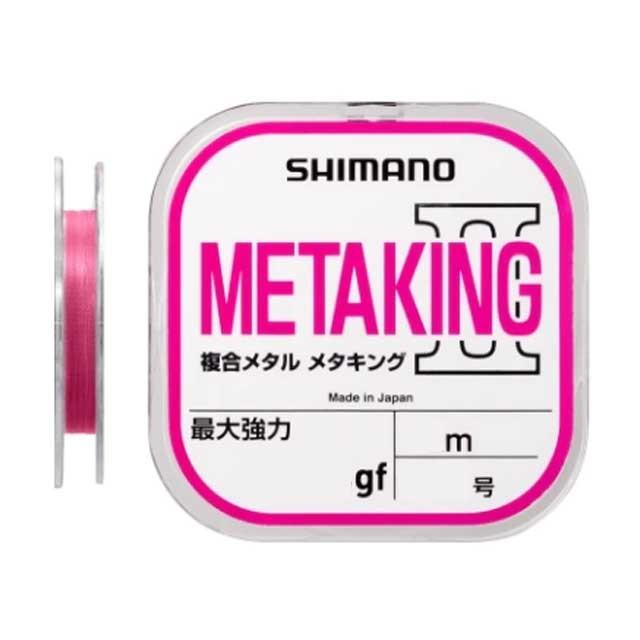 シマノ／ＳＨＩＭＡＮＯ　ＬＧ-A２１U　メタキング２ ２１ｍ巻　カラー：ピンク　（複合メタル　鮎・友釣り用）｜tsurigu-ten