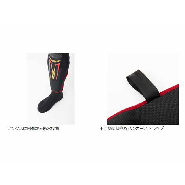 ダイワ／ＤＡＩＷＡ　４００９ＤＲ　スペシャルドライタイツ　カラー：ブラック　（鮎釣り用タイツ）_3