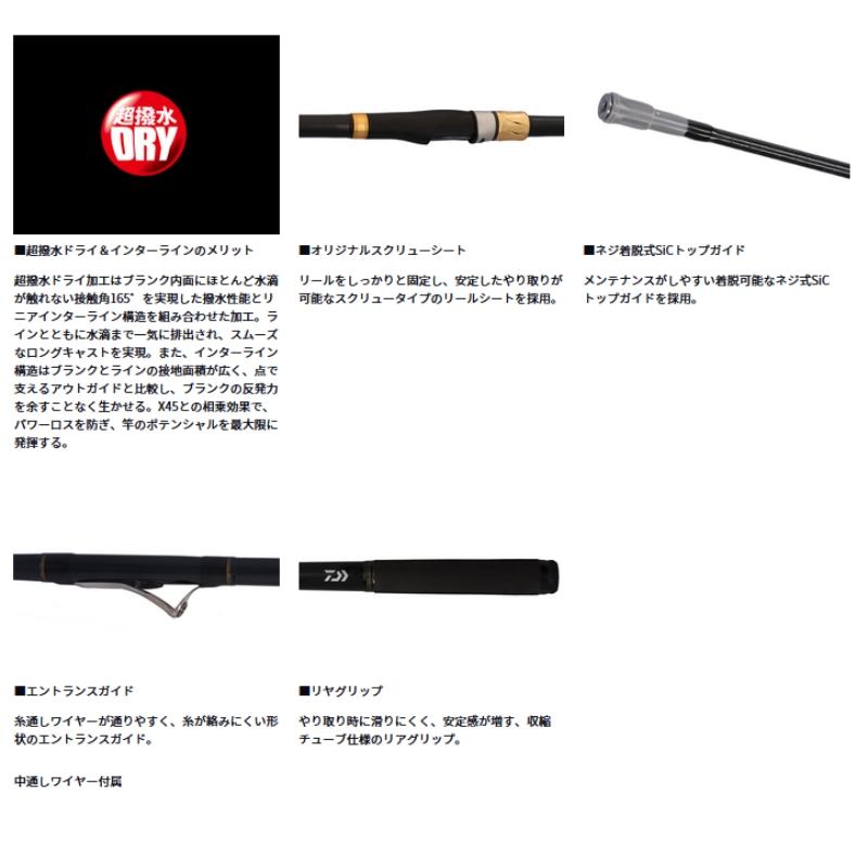 ダイワ　PRESSADRY 4-52遠投 楽天市場】ダイワ（DAIWA） プレッサドライ 4−52遠投・F
