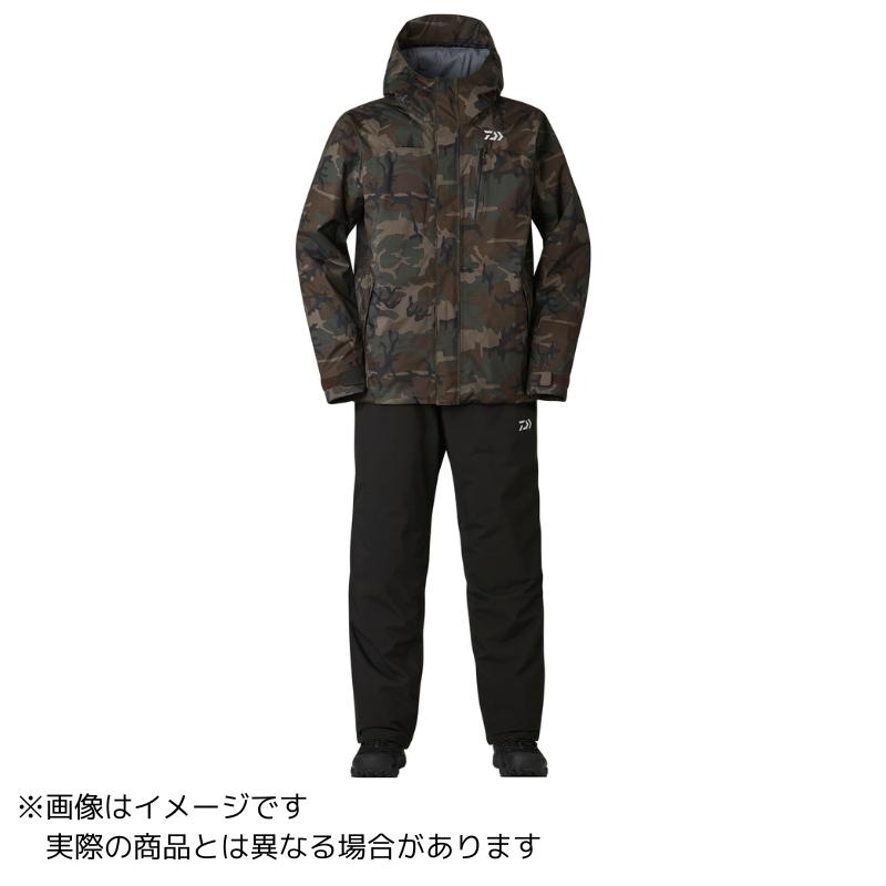 ダイワ 上下セットウィンタースーツ DW-3524 カモ Ｍ　レインウェア DAIWA（釣り） ダイワ レインマックスウィンタースーツ DW-3524