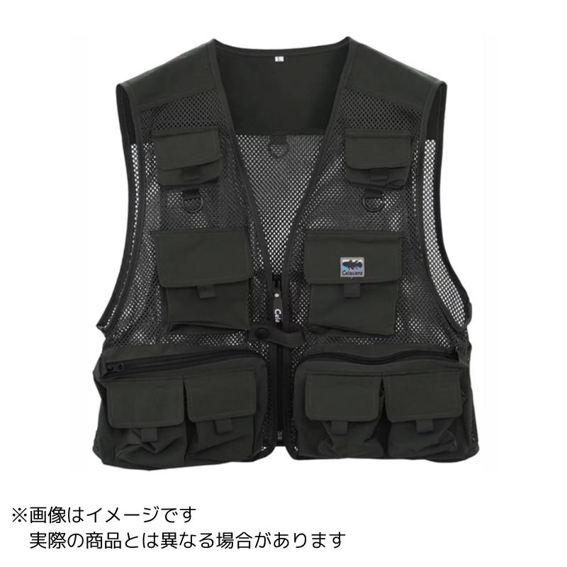 エクセル NFC-2180 メッシュベスト ＃カーキグリーン ＃3L : ヨコオ