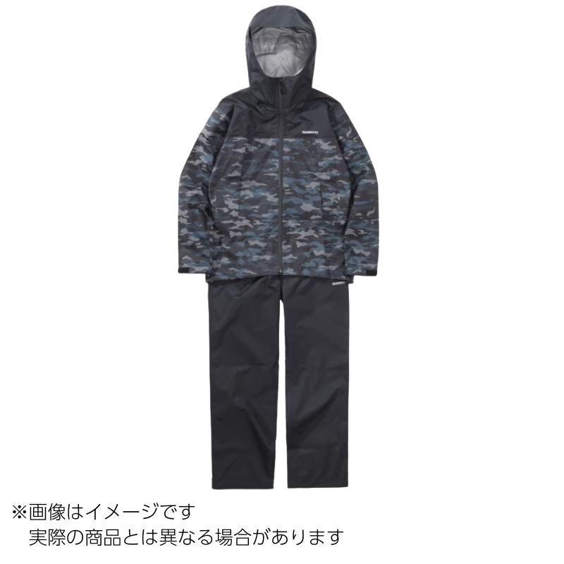 シマノ（SHIMANO） RA-047X 3レイヤー レインスーツ ＃ブラック