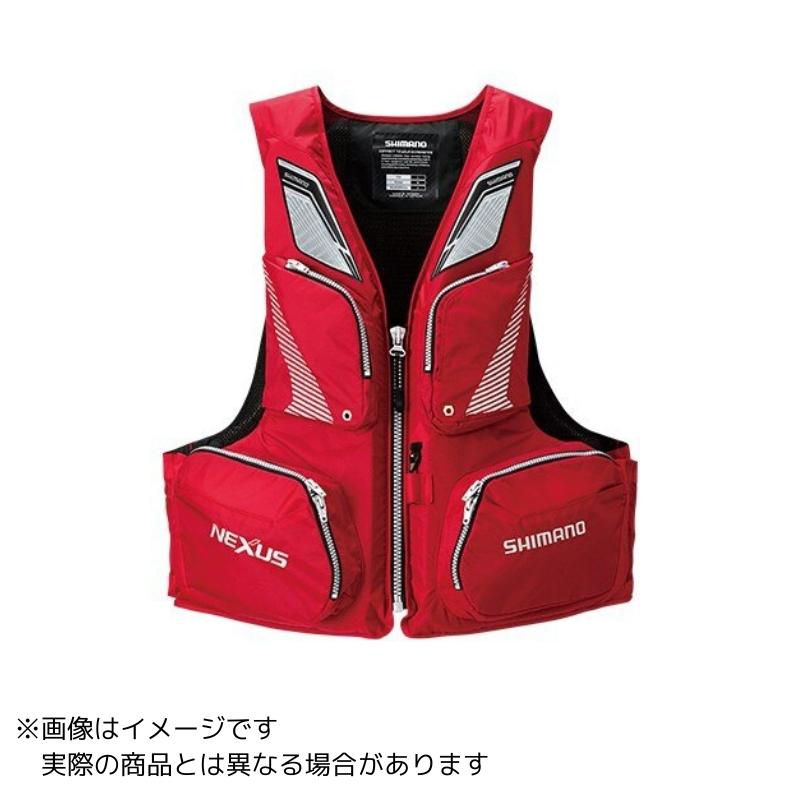 シマノ（SHIMANO） ネクサス フローディングベスト VF-142Q ＃レッド