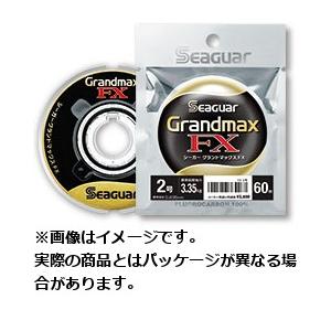 【メール便対応】クレハ シーガーグランドマックス FX 60m 1.75号 (カラー:クリア) | KUREHA