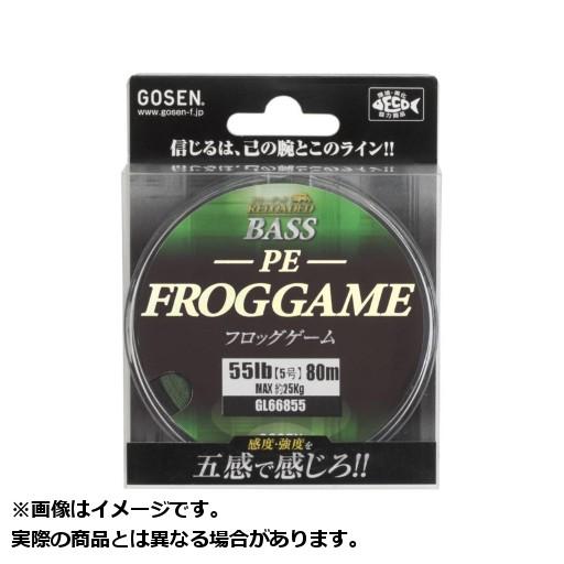 ゴーセン ライン ｒｄバス ｐｅフロッグゲーム 長さ ８０ｍ 強度 ６５ｌｂ 号柄 ６号 ヨコオネットpaypayモール店 通販 Paypayモール