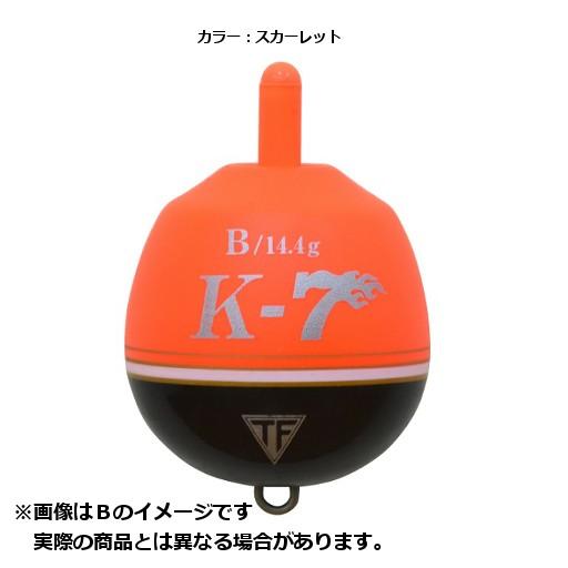 釣研 ウキ カン付ウキ ｋ ７ カラー スカーレット 沈め ヨコオネットpaypayモール店 通販 Paypayモール