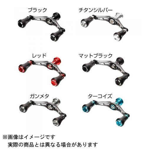 DRESS(ドレス) カスタムハンドル W ヴァーテックス 90mm ダイワ用 (カラー:マットブラック)