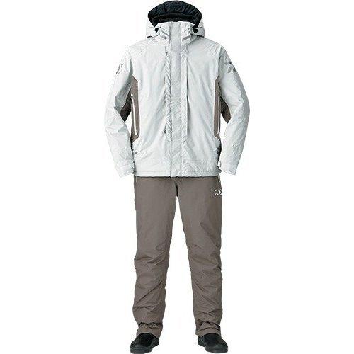 新品【DAIWA】ダイワ DW-3407 レインマックス ハイパーライトグレーＬ ダイワ◇レインマックスハイパーハイロフトウィンタースーツ DW