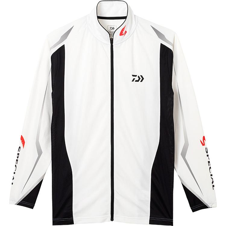 ダイワ□ＤＥ−７２２２（スペシャル フルジップドライシャツ）ホワイト