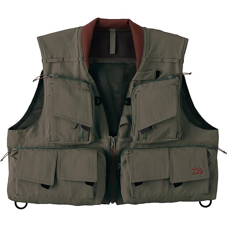 ダイワ ネイティブクリークベスト DV-3222 グレー XLサイズ【daiwa