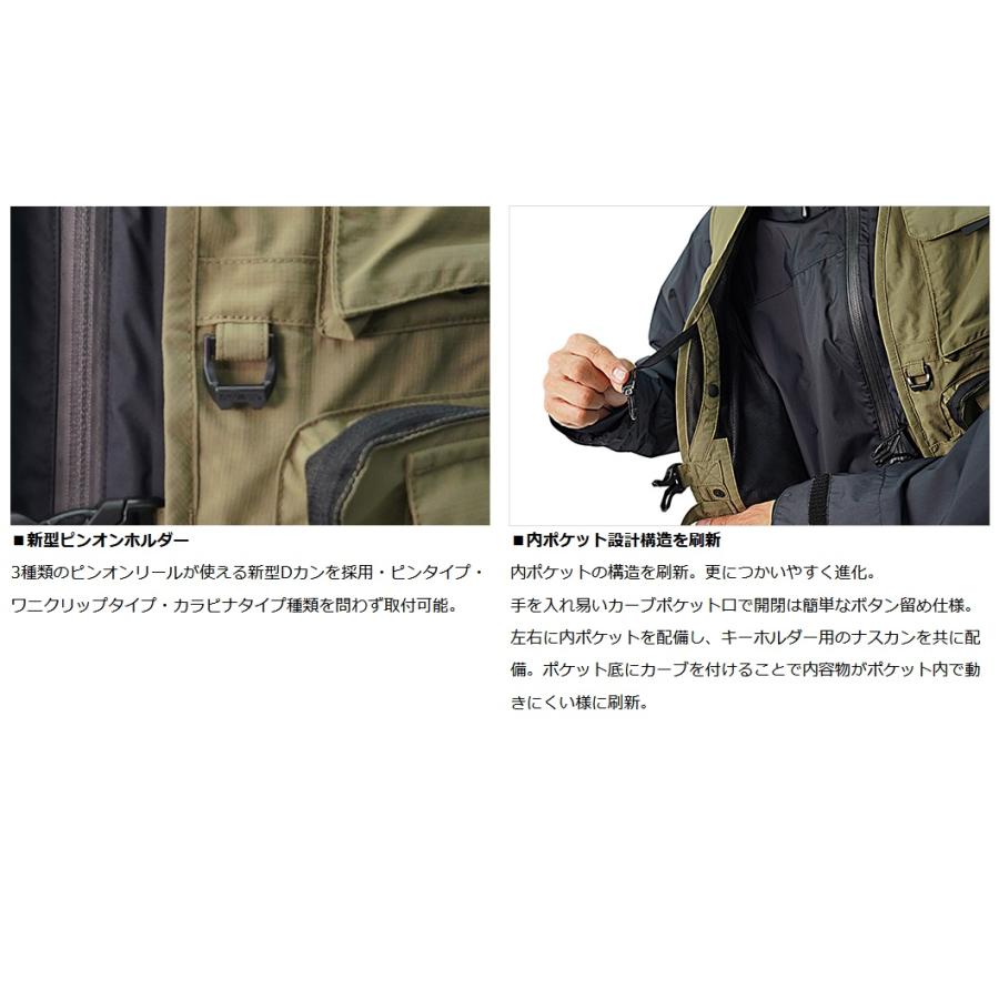 ダイワ◇フィッシングベスト DV−3423（ブラック） : 釣具市場