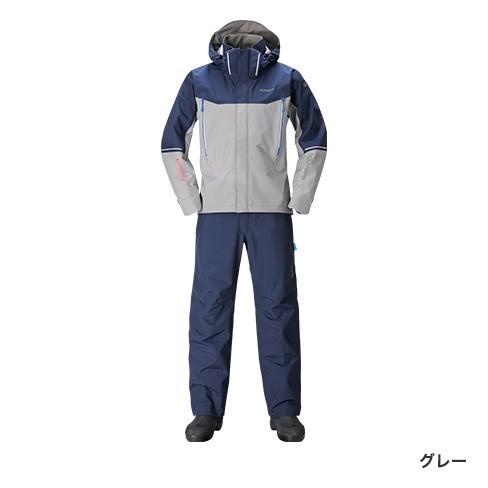 【新品タグ付】シマノ DSアドバンススーツ 上下セット 2XL RA-025S シマノ◇DSアドバンススーツ RA−025S（グレー）L