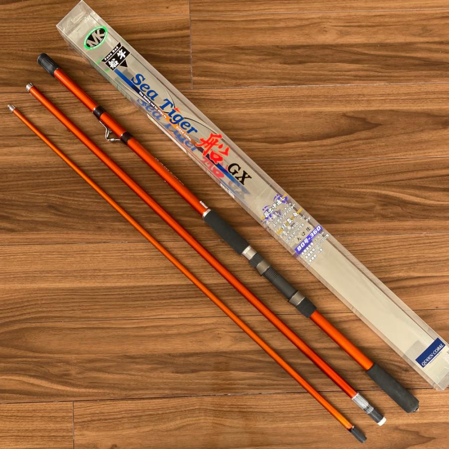 送料無料 大口径 中通し シータイガー船GX 80号-360 難有 #134 送料無料 大口径 中通し シータイガー船GX 80号-360 難有 #134