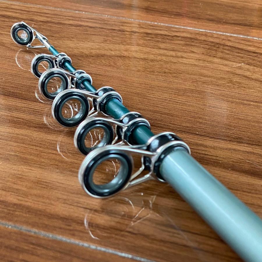 未使用　カーボン舟竿　秘伝　1-210　４本セット 宇崎日新 送料無料 ニッシン マイティー 波止舟S 210 ＃182 : いとう