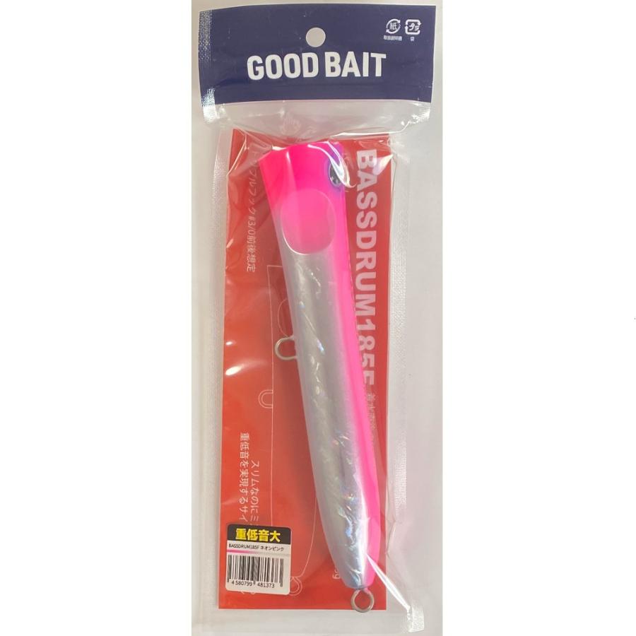 GOODBAIT BASSDRUM 185F ネオンピンク グッドベイト バスドラム
