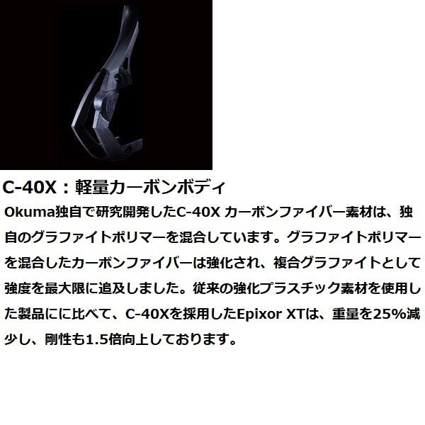 送料無料　エピクサーXT　40　PEライン対応アルミ浅溝　替えスプール付　展示品_4