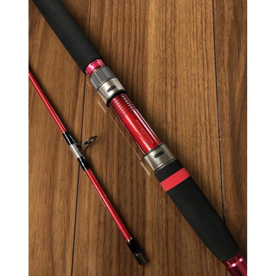 がま船 REIDARC 船竿 30-270 赤 在庫限り特価品】ライトな船釣りを網羅する万能船竿 無限ピュア船