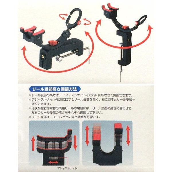 送料無料 第一精工 両軸リール専用竿受け 両軸受太郎130 新品 : いとう