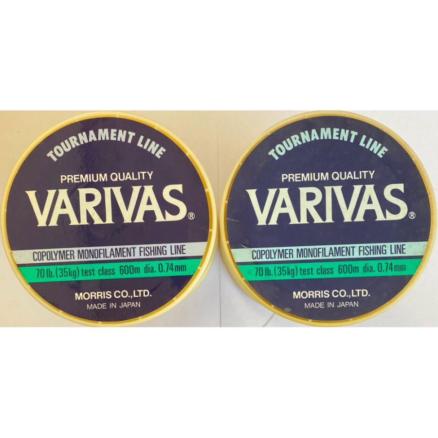 VARIVAS（バリバス） 送料無料 トーナメントライン 70lb 600m + 端尺