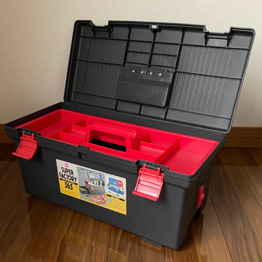 送料無料 スーパーファクトリー565 収納ボックス 展示品 : いとう釣具