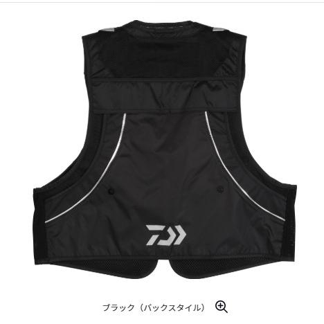 ダイワ 鮎ベスト DV-3025 フィッシングショートベスト ブラック XL ダイワ☆DV-3025 ショートフィッシングベスト(ブラック）2XL : 釣具