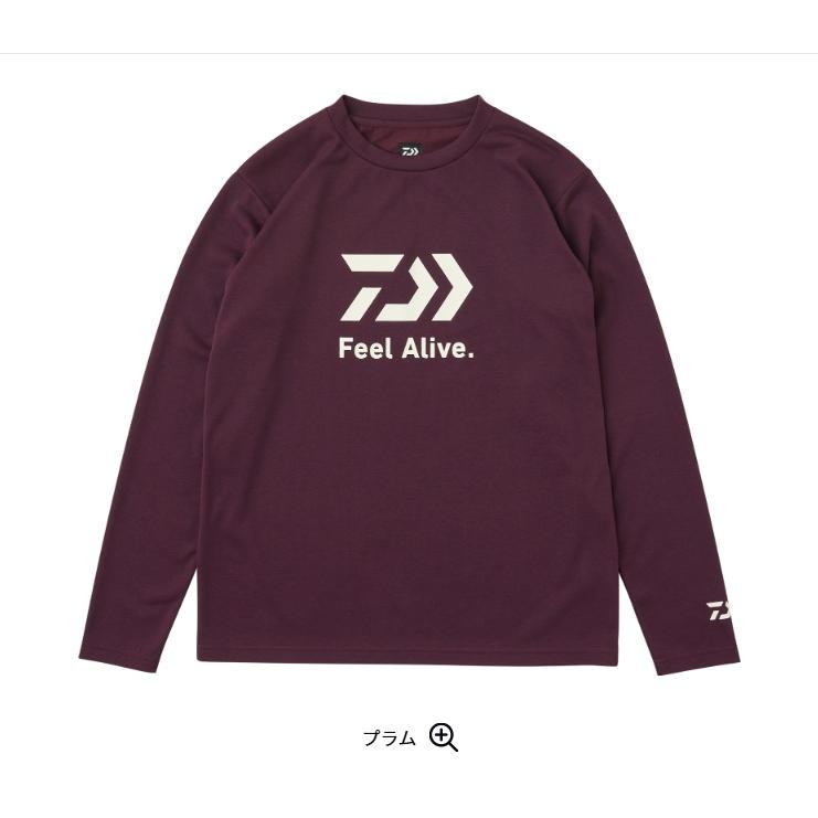 ダイワ☆ DE-8025 クリーンオーシャンロングスリーブシャツ(プラム