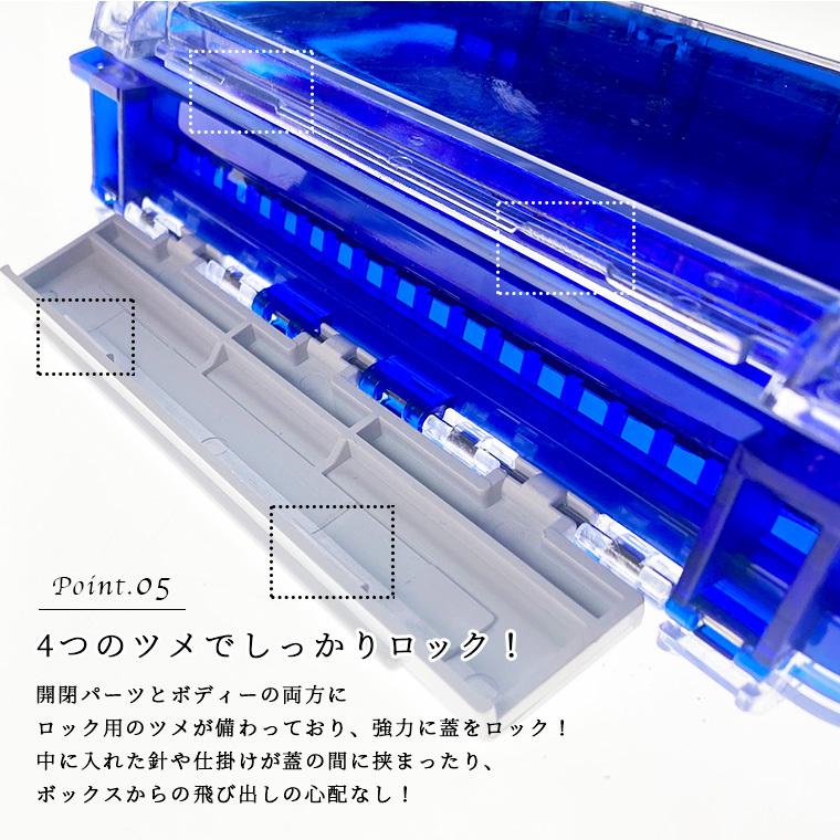 ルアーケース 防水 ボックス 収納 両面 仕切り ジグヘッド ワーム プラグ バス トラウト シーバス Slj ジギング アジング メバリング ダブルゲート Wg 1 0 40 釣king 通販 Yahoo ショッピング