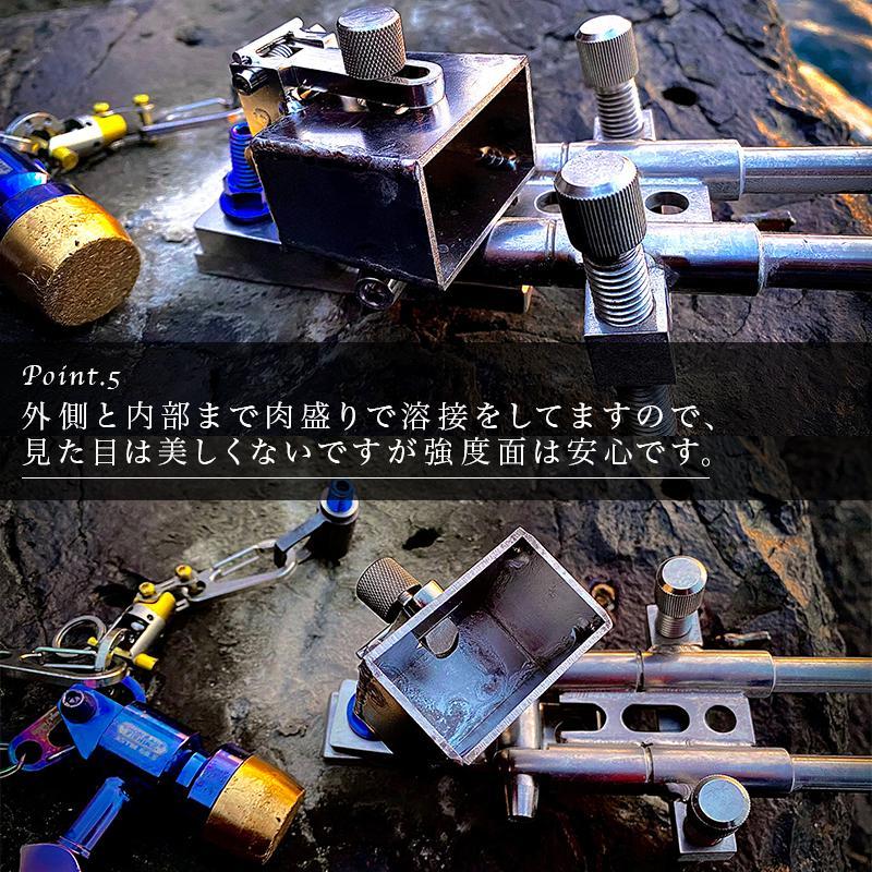 CONMAG FISHING 64チタン製 クエ用 オートピンロック石突BOX CONMAG FISHING 64チタン製 クエ用 オートピンロック石突BOX