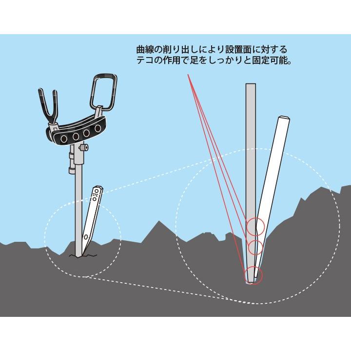 レバレッジハーケン フレイムカモ CHONMAGE FISHING  64チタン製 Ti 丁髷フィッシング クエ・石鯛 新品｜tsuriking｜05