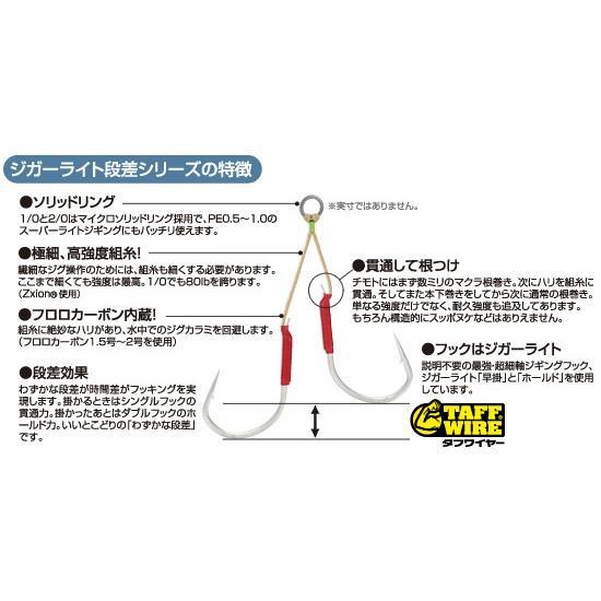 オーナー カルティバ  ジガー ライト 段差ホールド JD-25 1/0  ジギング用 フック 新品｜tsuriking｜05