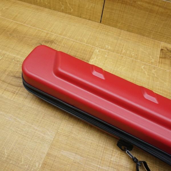 ハードロッドケース 赤 磯用 磯竿 フカセ 上物 磯竿3本〜4本収納可能