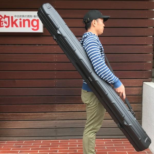 ハードロッドケース ルアーロッド 黒 ショアジギングロッド ハードロッドケース ルアーロッド 黒 ショアジギングロッド