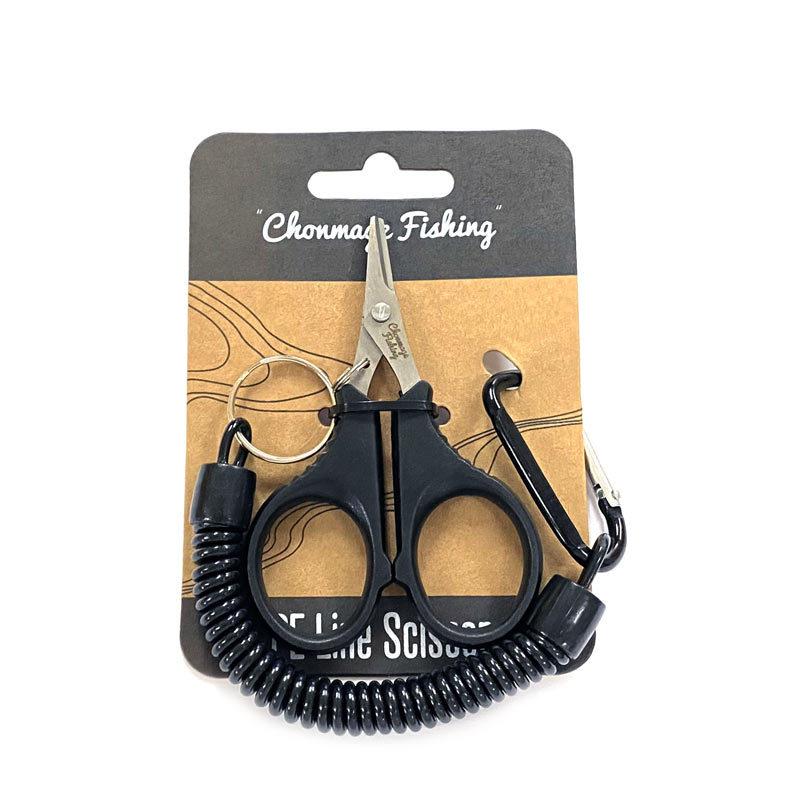 Peラインカッター Peラインシザース スパイラルコード付 新品 Chonmage Fishing ハサミ 0 40 釣king 通販 Yahoo ショッピング