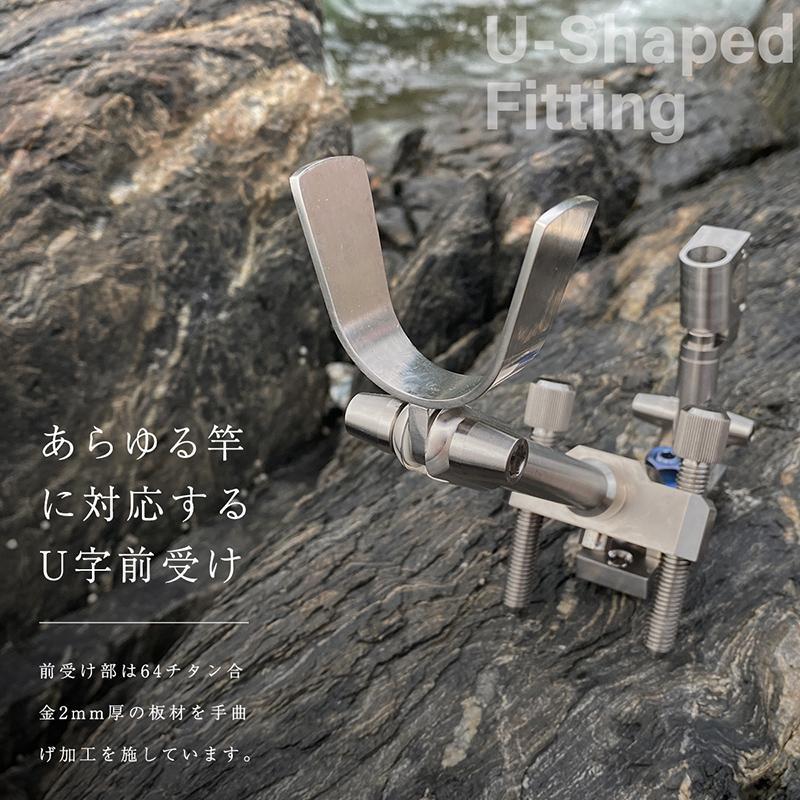 CHONMAGE FISHING 64チタン製 スタンダップ クエ 64Ti 竿受け CHONMAGE FISHING 64チタン製 スタンダップ クエ 64Ti 竿受け