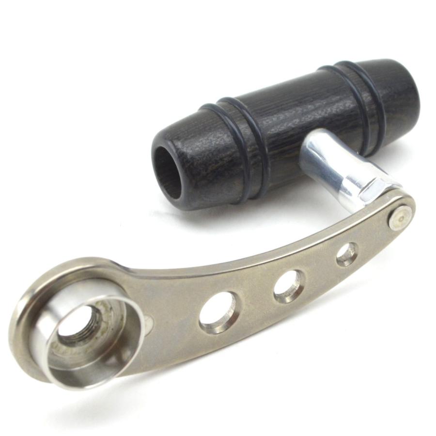 極上品 釣武者 チタンパワーディスクドラグハンドル 海魂用Tシェイプ