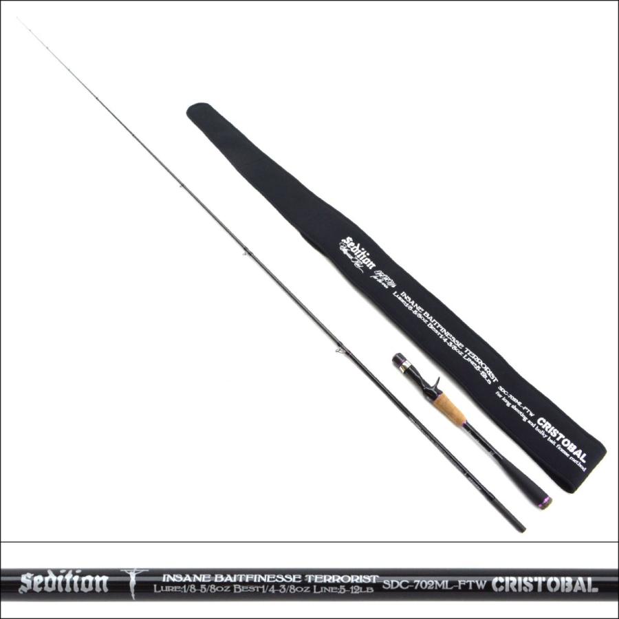 極上美品 セディション SDC-702ML-FTW クリストバル/L021 : 釣