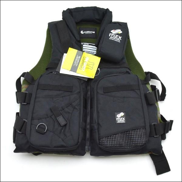 ライフジャケット　　希少品 新品 マズメ MZX コアライフジャケット MZXLJ-019 ブラック/S383L : 釣