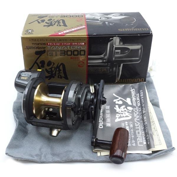 シマノ チタノス スピードマスター タナトル石鯛GT3000 実釣未使用品 未使用 シマノ チタノス スピードマスター タナトル石鯛 GT3000/T232M