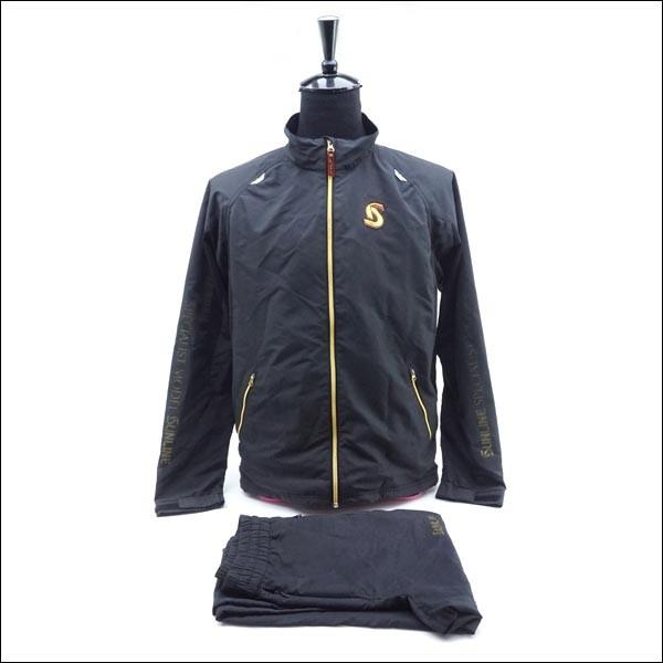 美品 サンライン ステータス サラサラDRYアウタースーツ2 STW-3208 L