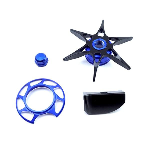 極上美品 アブガルシア レボ ディーズ 6 カスタムパーツ付/W315M : 釣