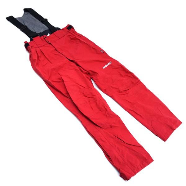 美品 シマノ ゴアテックス CBM サロペットレインスーツ RA-116E LL