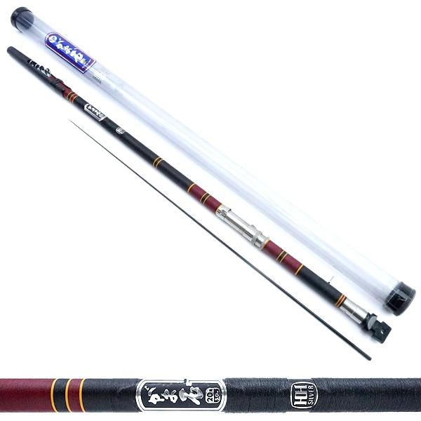 美品 がまかつ がま石 シルバーHH 20号 5.0m 替穂先付/B478L : 釣king