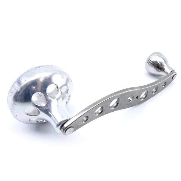 釣武者 チタンパワーハンドル H52-SK シルバー/D262S : 釣king - 通販