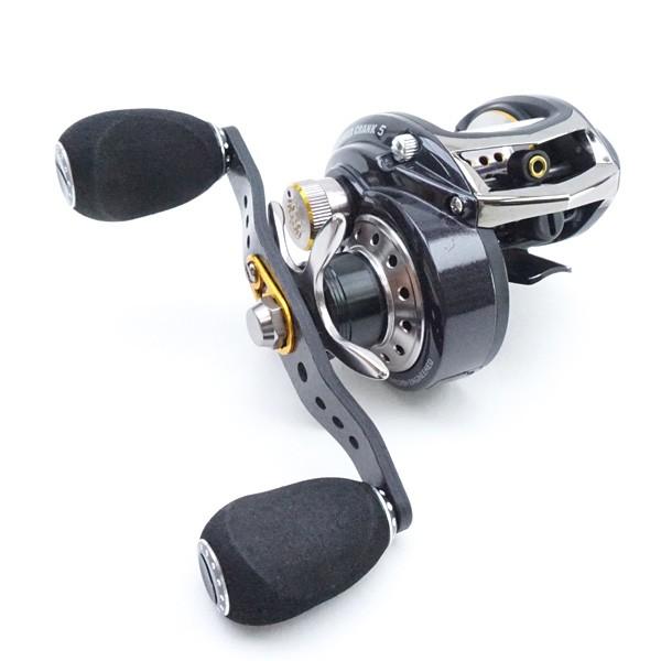 美品 アブガルシア レボ パワークランク 5 ヤバイキット付き/D414M