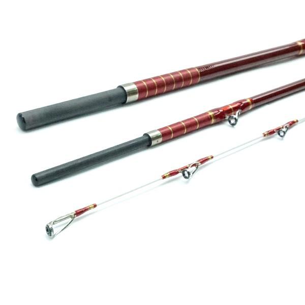 不知火　クエ 483 ３本継ぎ　未使用品 不知火クエ483 3本繋ぎ 高野釣具 クエ竿 石鯛 底物師