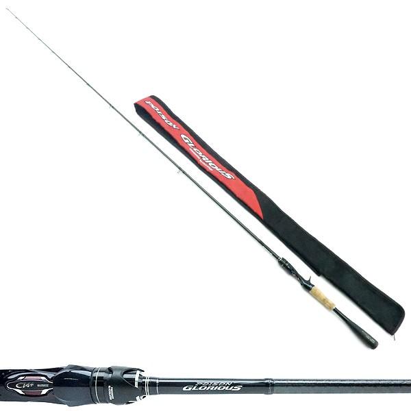 16 ポイズングロリアス 166M シマノ 16ポイズン グロリアス 166MH/E320XL ロッド 美品 (中古) : 釣